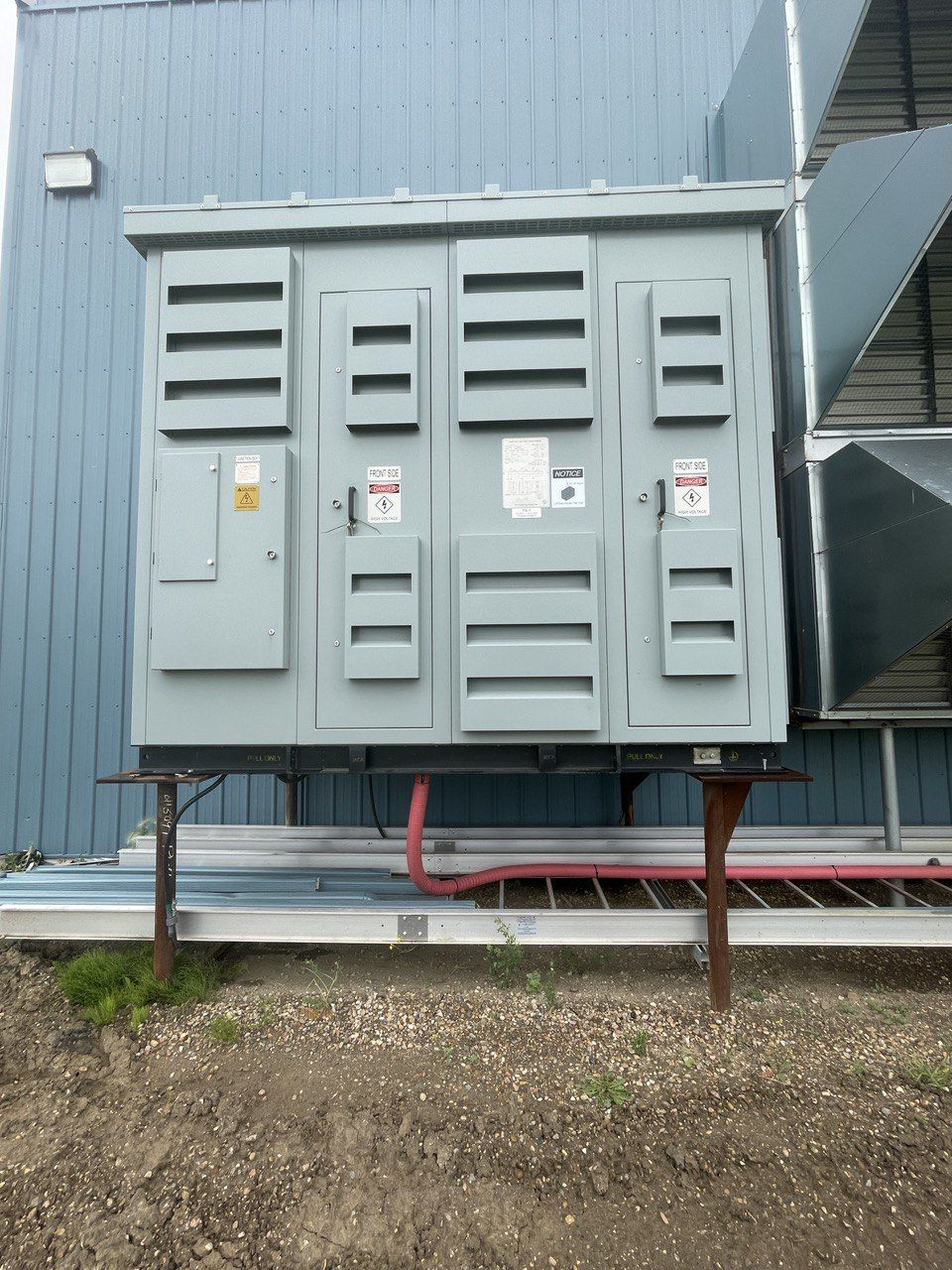 On-site pad-mount transformer